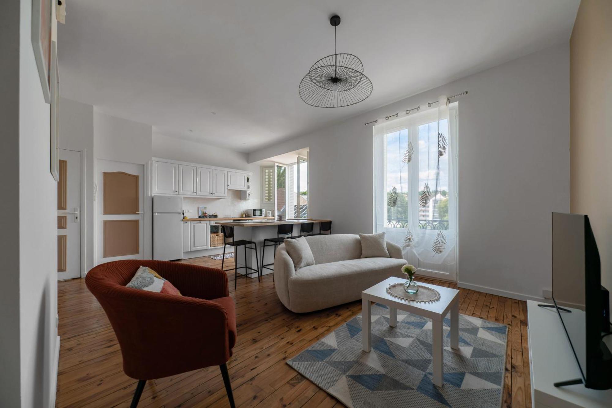 Le Grenet - Appartement Design En Duplex Vichy Exterior photo